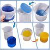 Moukiween 10 tazas medidoras de silicona para resina_5