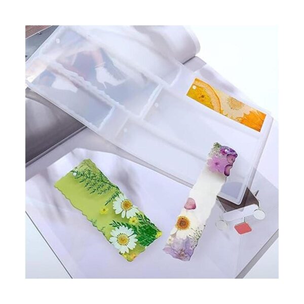 Kit de moldes de resina para marcapáginas molde de resina