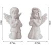 Cherubs Angels Figura de resina para jardín adorable