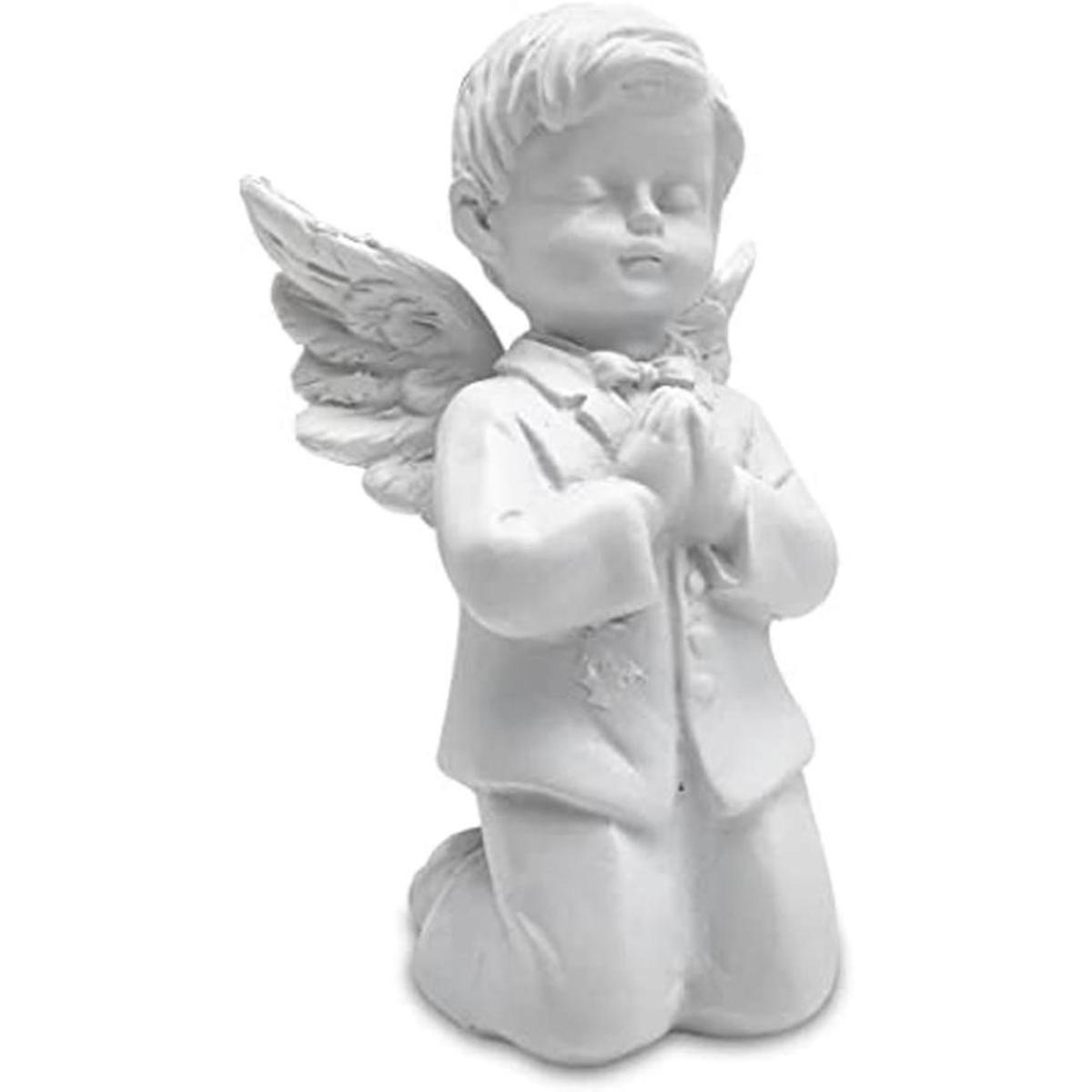 Cherubs Angels Figura de resina para jardín adorable