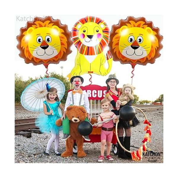 Globos grandes de león de 30 pulgadas para fiesta de_5