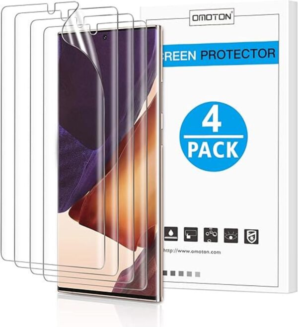 OMOTON Paquete de 4 Protector de pantalla para Samsung_1