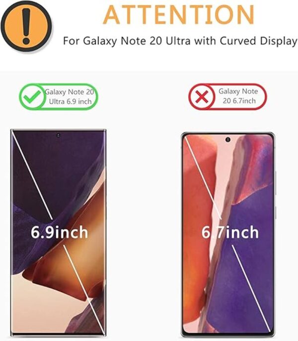 OMOTON Paquete de 4 Protector de pantalla para Samsung_2