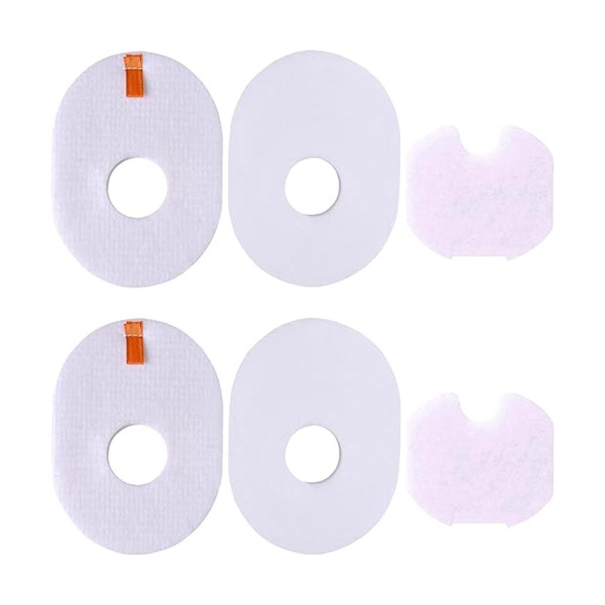 Kit de filtros de espuma y fieltro de 2 postes 2 filtros