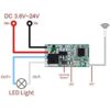 Mini interruptor inalámbrico de relé interruptor de relé_6