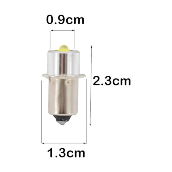 3W DC 412V LED linterna bombillas reemplazo para Maglite_2