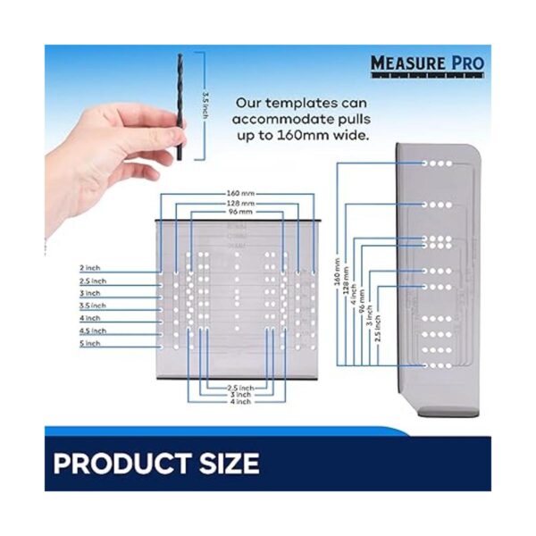 MeasurePro Kit de plantillas de instalación para puerta y_5