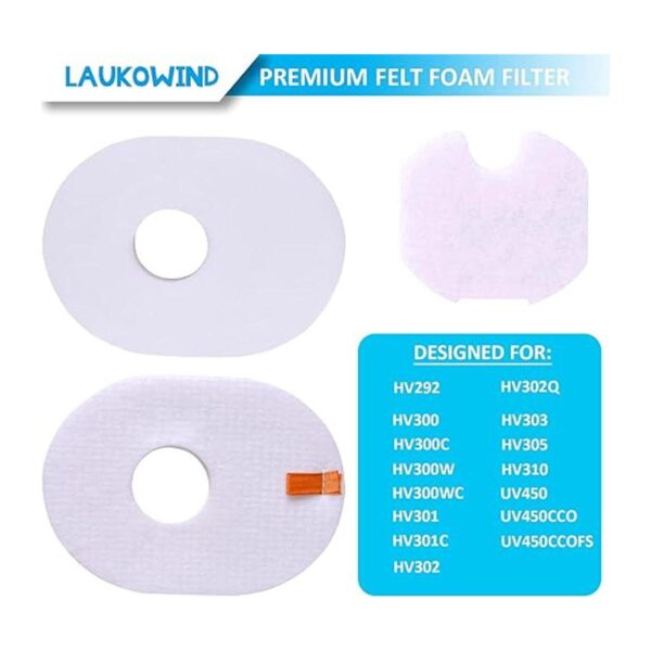 Kit de filtros de espuma y fieltro de 2 postes 2 filtros_2