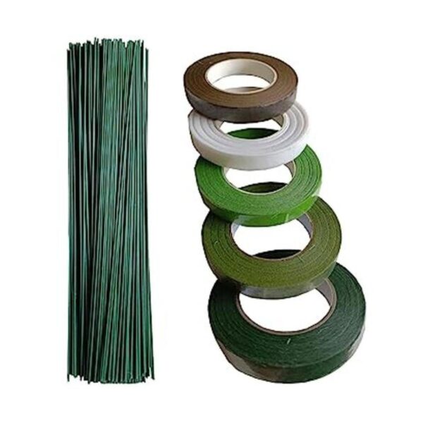 Arlai Kit de arreglos florales 5 rollos de cinta de papel_1