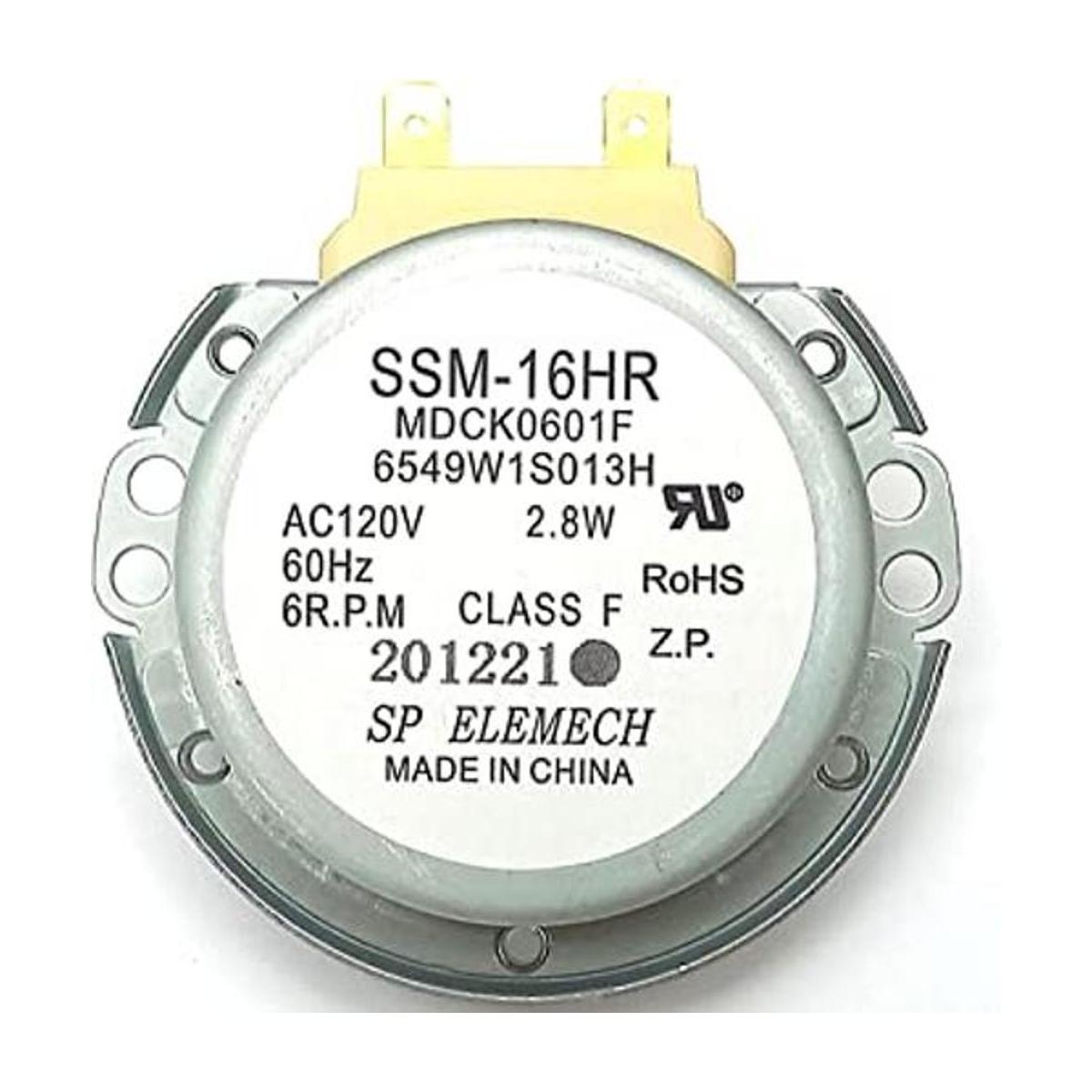 GOODSPRO Autorizado OEM Parte SSM16HR 6549W1S013H Motor