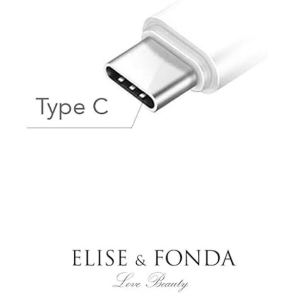 ELISE FONDA TP85 TipoC Puerto de carga USB con diseño_5