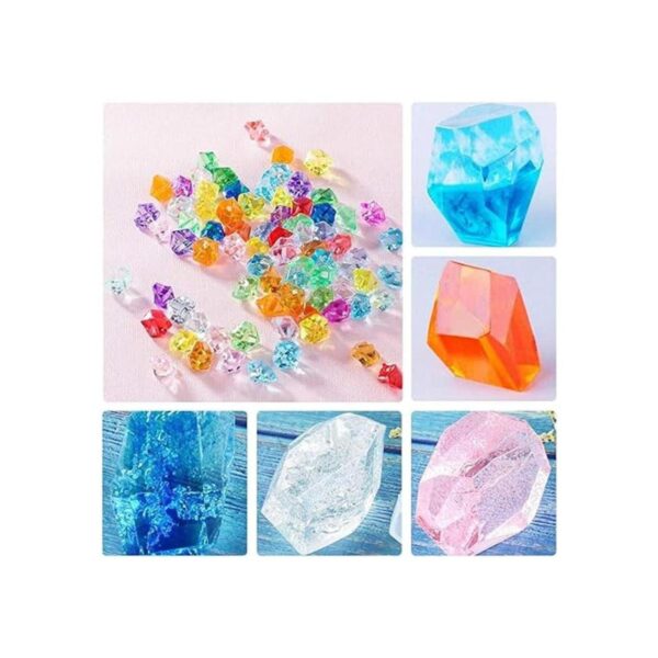 Molde de silicona súper brillante 60 cavidades para mini