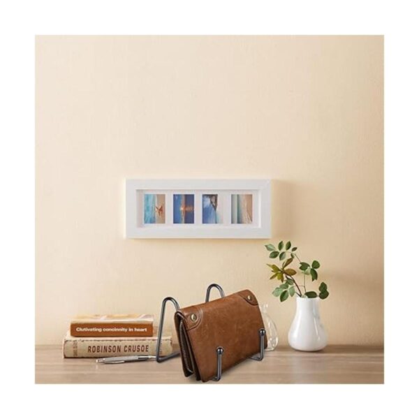 Decolore 5 Pack 3 Inch Metal Display Stands Black Iron