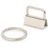 Dritz Key Fob Hardware1in Níquel Incluye Fob Ring_2