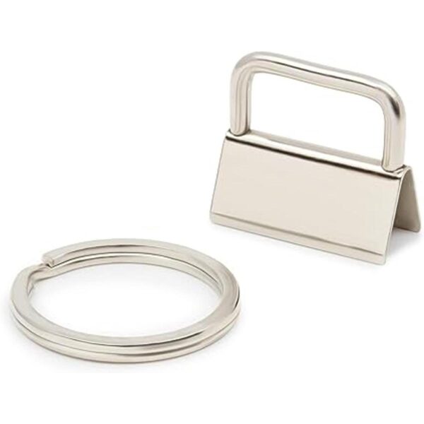 Dritz Key Fob Hardware1in Níquel Incluye Fob Ring_2