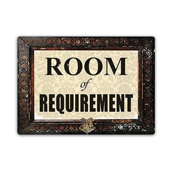 HomDeo Room of Requirement Placa de metal para pared 8.0_1