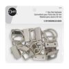 Dritz Key Fob Hardware1in Níquel Incluye Fob Ring_1