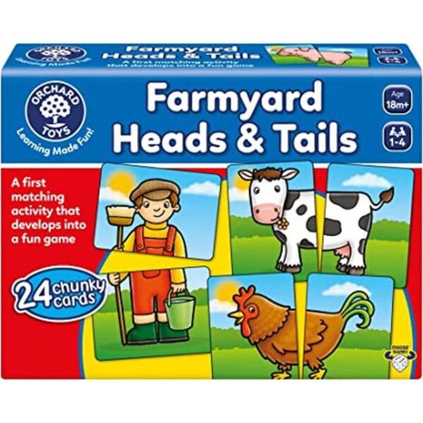 Orchard Toys Moose Games Juego de cabezas y colas de_1