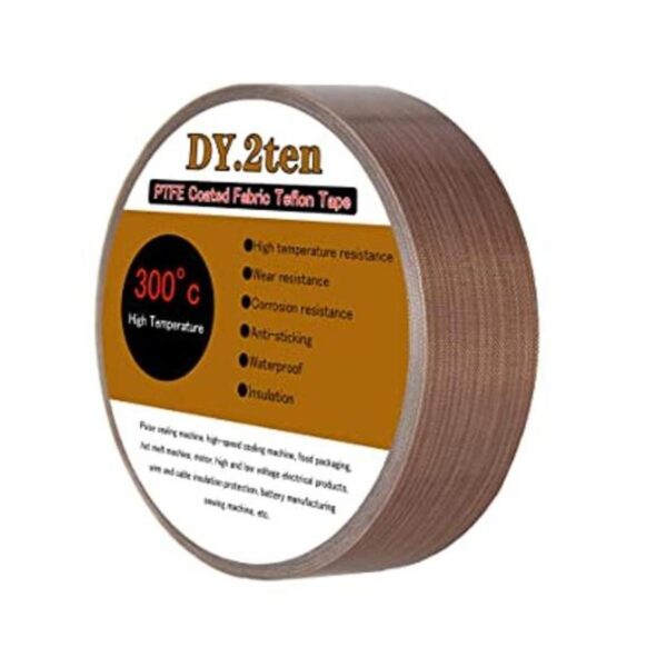 DY.2ten PTFE recubierto de fibra de vidrio Telfon cinta_1