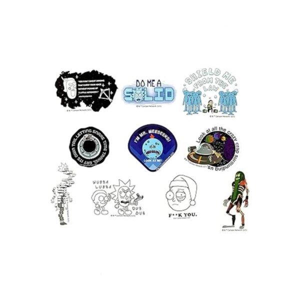 Conquest Journals Rick and Morty Get Schwifty Calcomanías_4
