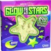 Estrellas que brillan en la oscuridad con planetas y mapa