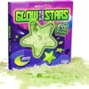 Estrellas que brillan en la oscuridad con planetas y mapa