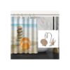 Ganchos para cortina de ducha Seashell 12 ganchos