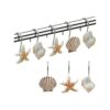 Ganchos para cortina de ducha Seashell 12 ganchos
