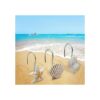 Ganchos para cortina de ducha Seashell 12 ganchos