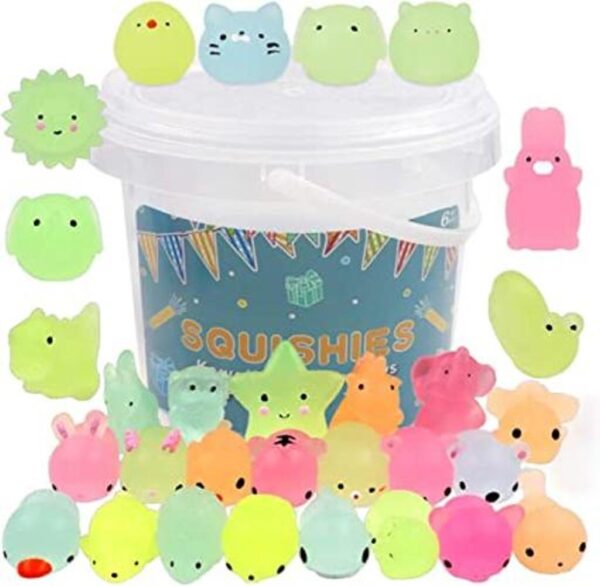 POKONBOY Paquete de 23 juguetes blandos Squishies Mochi_1