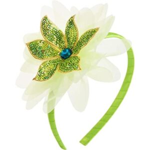 Diadema de disfraz de princesa color verde para Halloween_1