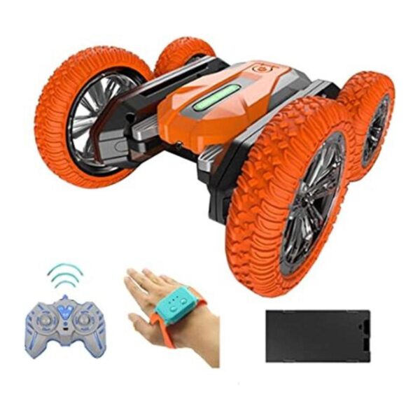 Coche de acrobacias con control remoto para niños control_1
