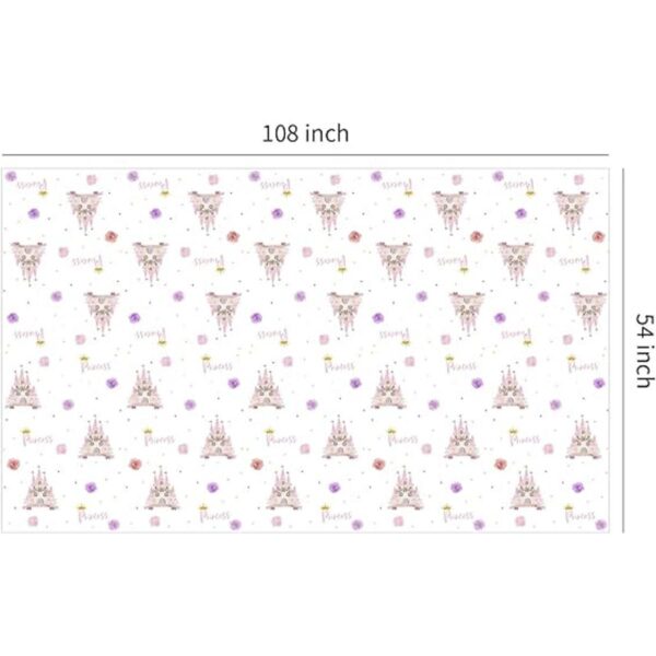 HIPVVILD Mantel de princesa Mantel desechable para