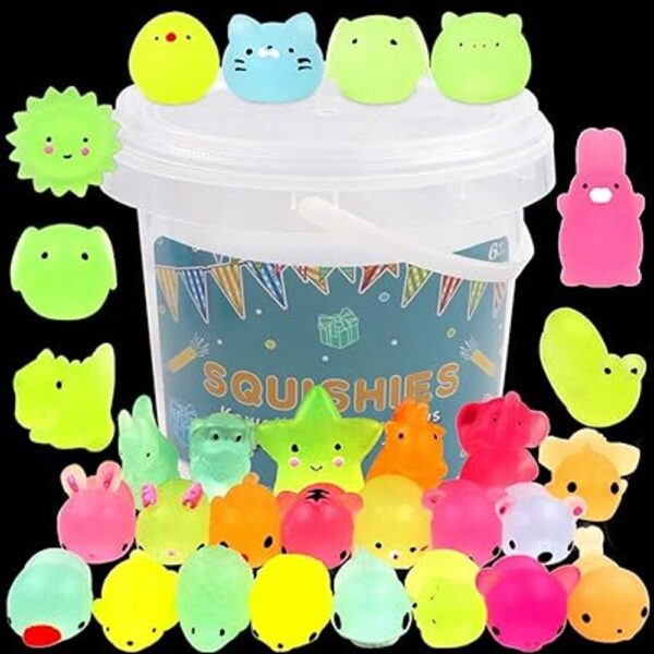 POKONBOY Paquete de 23 juguetes blandos Squishies Mochi_2