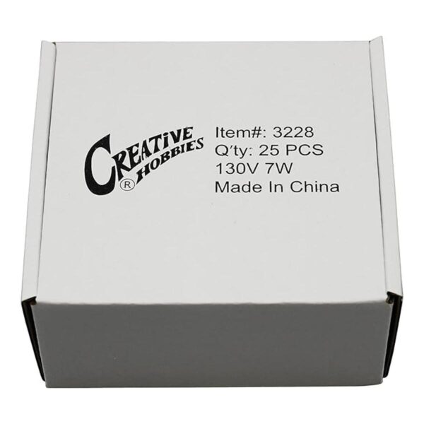 Creative Hobbies Caja de 25 bombillas C7 de combustión_4