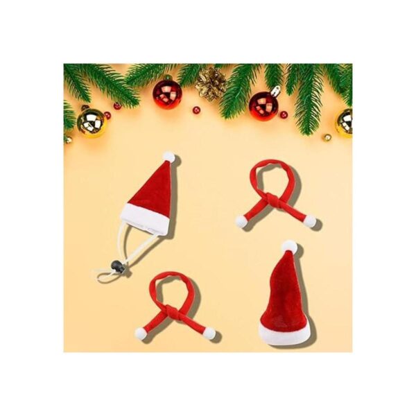 GABraden Paquete de 2 sombreros de pollo de Navidad y