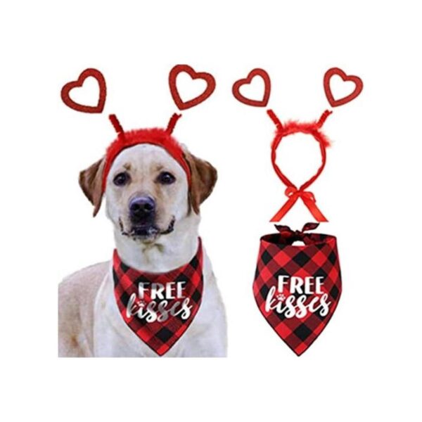 Disfraz de perro para el día de San Valentín diadema de_1