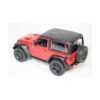 KiNSMART Jeep Wrangler Rudicon Hard Top Rojo 2018 de 5