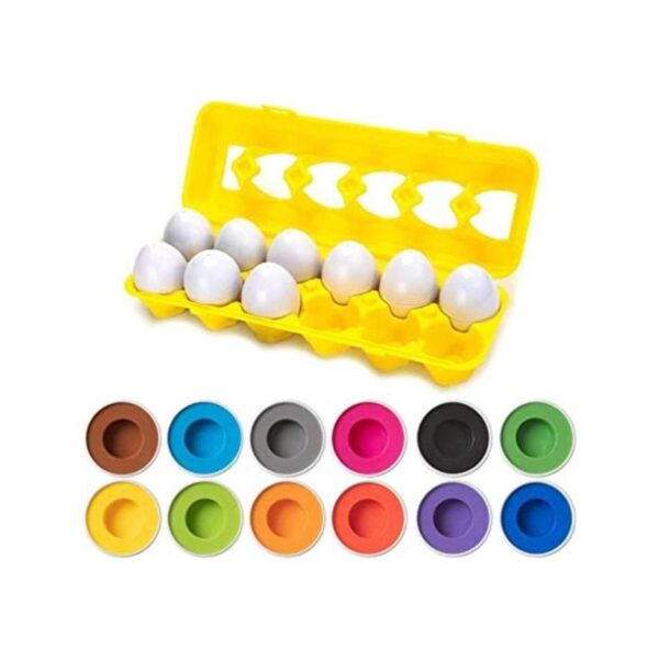 Juguete de huevo a juego de colores Juguete de_1