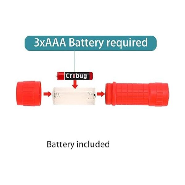 KunHe CO1 Mini linterna LED pequeña paquete de 5_3