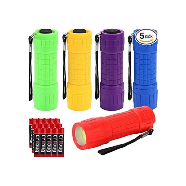 KunHe CO1 Mini linterna LED pequeña paquete de 5_1