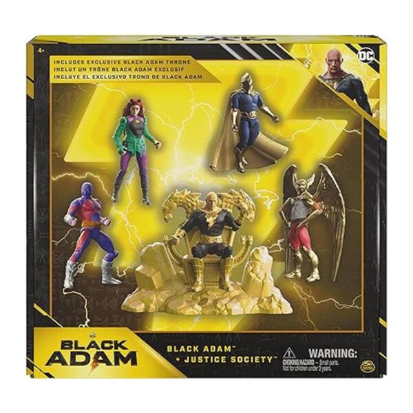 DC Comics Black Adam and Justice Society Juego de_2