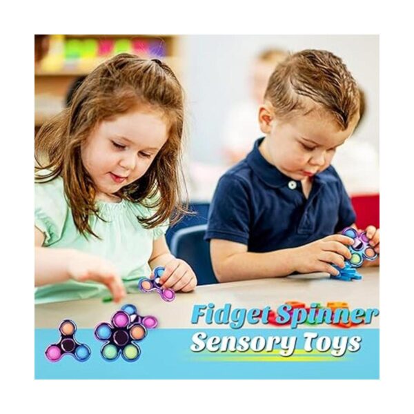 Jawhock Paquete de 3 spinners para ansiedad con aspecto_6