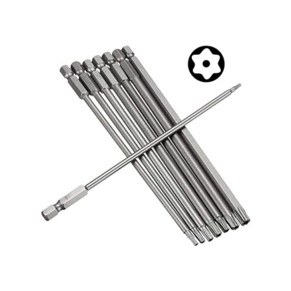 Mesee Juego de 8 puntas de destornillador Torx de 14