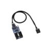 Electop Cable divisor USB 2 en 1 de 9 pines conector USB_1