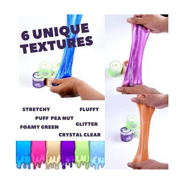 FINOCLAY Kit de limo para niñas y niños paquete de 6_2