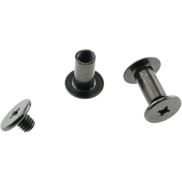 Eoutstanding 50 tornillos de acero al carbono de 0.197 x_4