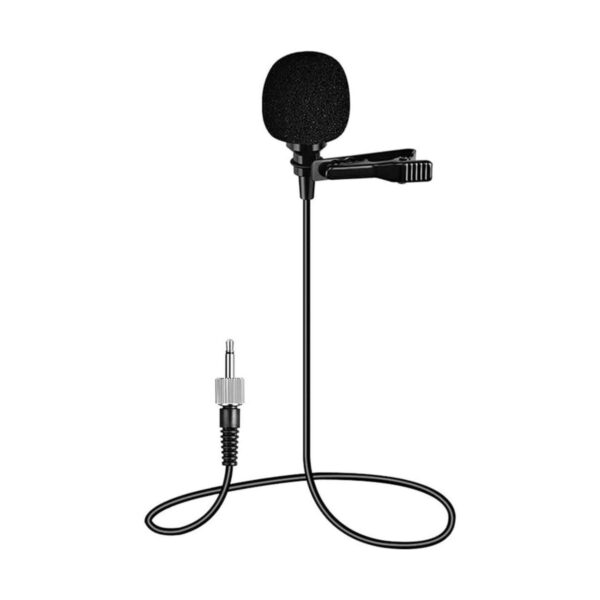 Hotec Micrófono de solapa con conector estándar de 0.138_1
