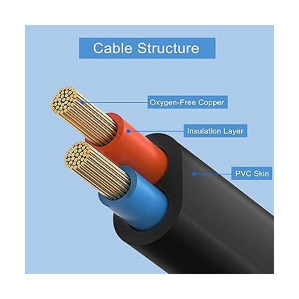 GINTOOYUN IEC 320 C8 a Dual C7 Y Splitter Cable de_2