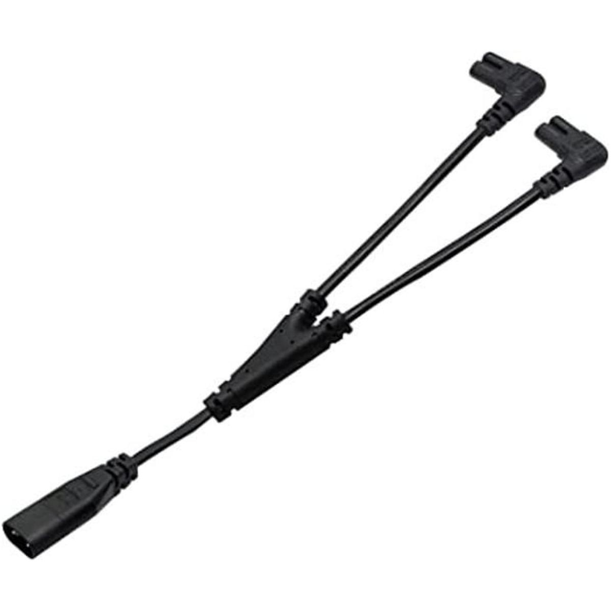GINTOOYUN IEC 320 C8 a Dual C7 Y Splitter Cable de